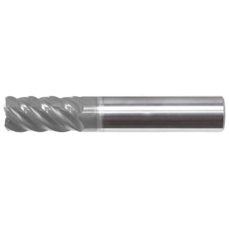 Mastercut Tool Corp. 3/8x1-1/8x3/8x3 5FL .030 Corner Radius 45° Helix Ultra HY5 with Flat, PowerNR 457-423W-8